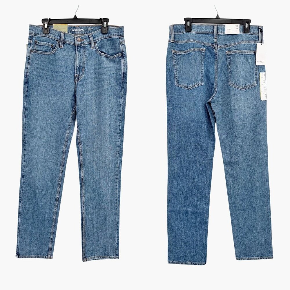 NEW Goodfellow & Co Mens Straight Leg Jeans - Luka - Size 32x34